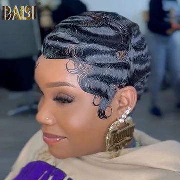 Baisi 1 Full Lace Wig+1 Finger Wave Wig+1 Free Wig=$249