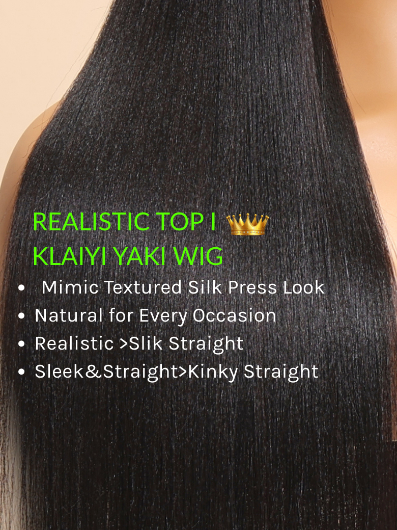 Yaki Straight Put On and Go Glueless Lace