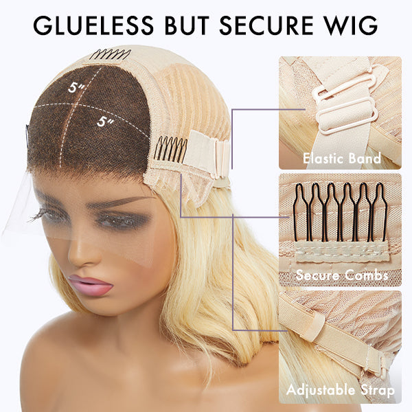 【20 inches = $329.9】613 Loose Wave Undetectable Lace 5x5 Closure Lace Wig | Direct Dyeing