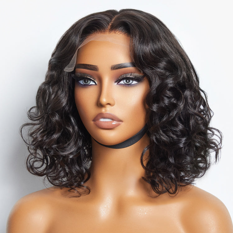 Points Rewards | Beginner Friendly Mature Mid Part Loose Water Wave Glueless Minimalist HD Lace Wig