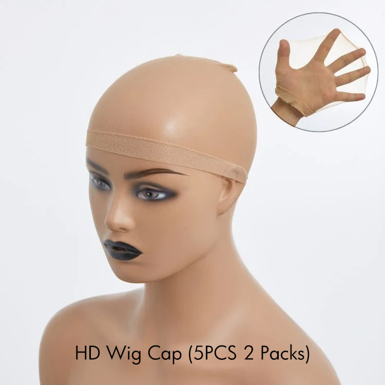 VIP Discount | Mature Boss Short Pixie Cut Water Wave Glueless Minimalist HD Lace Wig With Bangs