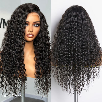 Win Back | Water Wave 360 Lace Long Wig 100% Human Hair Pre-bleached & Pre-plucked