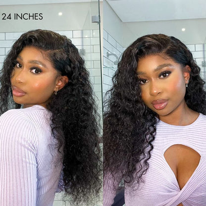 Win Back | Water Wave 360 Lace Long Wig 100% Human Hair Pre-bleached & Pre-plucked