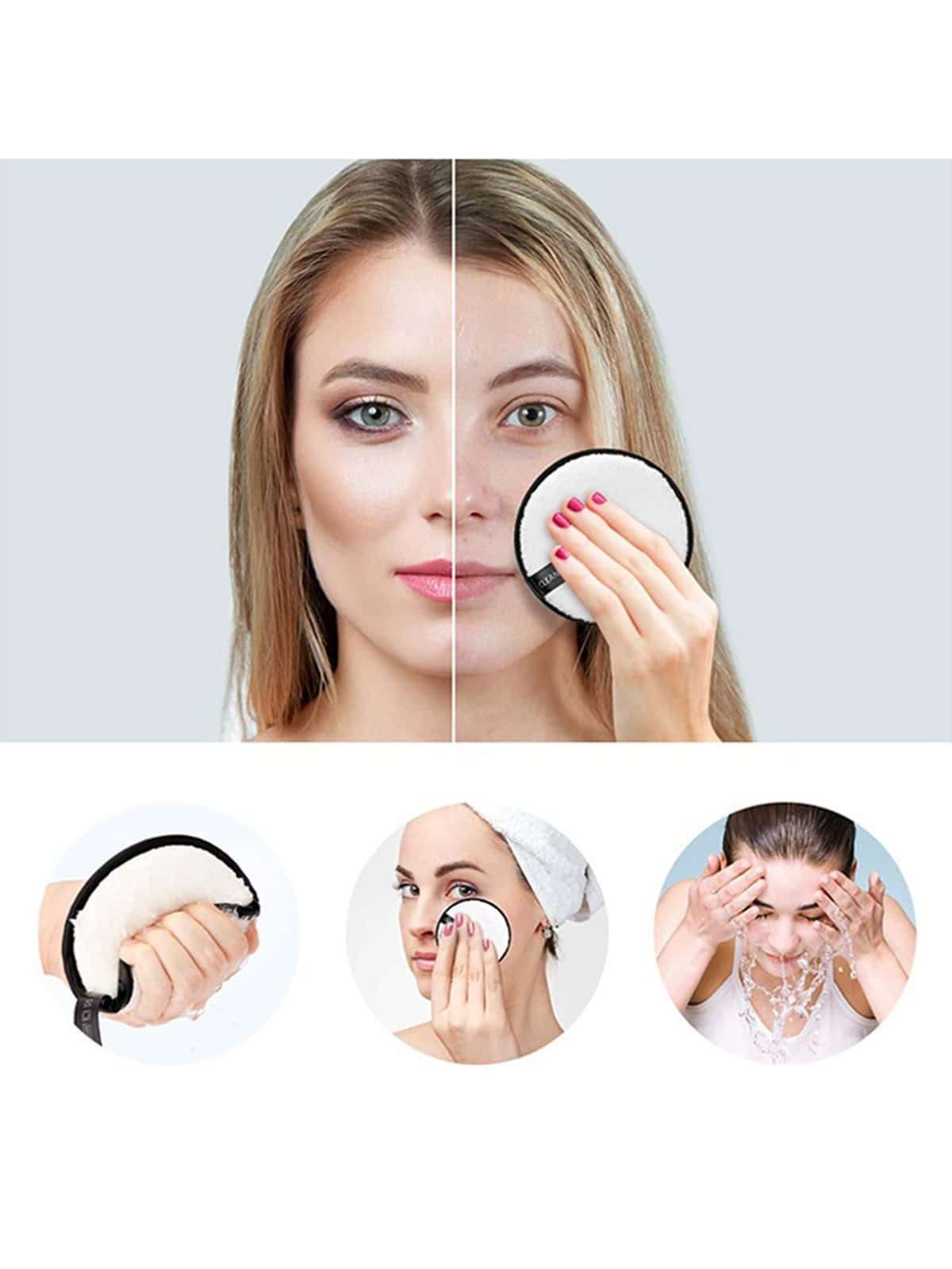 2 In 1 Face Cleansing Brush 1pc Facial Cleansing Exfoliating Brush With Ultra Fine Soft Pore Deep Cleansing Silicone Double Side Face Wash Scrub Brush For Massaging Skincare Makeup Removal Random Color - Healthier Me Beauty, LLC