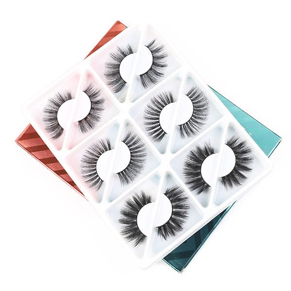 5D Eye Lashes Mink Eyelashes Thick and Full for Fashion Ladies - Healthier Me Beauty, LLC