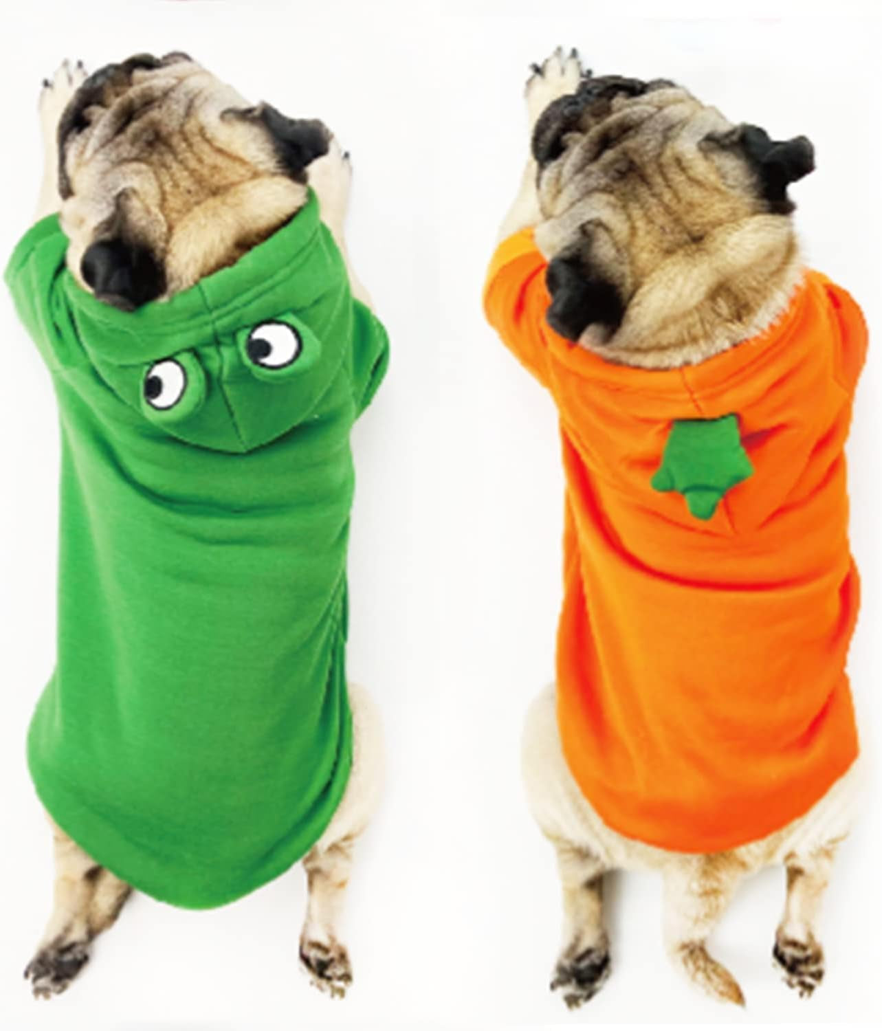 Pet Clothes Dogs Hoodie Sweatshirt - Fruit Shape Cold Weather Clothes Costume Outfit for Puppy Cats Small Mediumdog