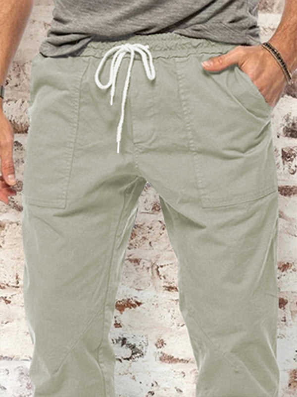 Men's casual pants trendy loose trousers