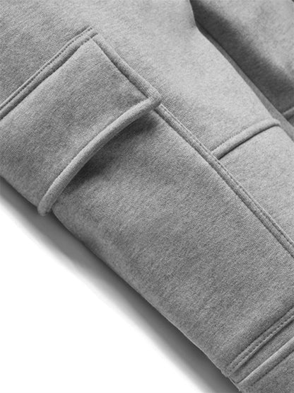 Casual sports trousers slim fit large size outdoor splicing running stretch skinny pants