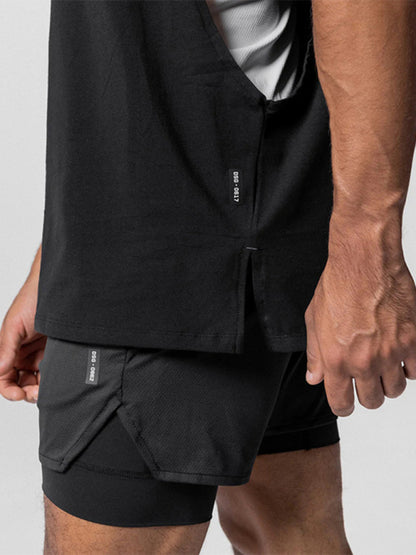 Men's Solid Color Essentials Plus Hemp Tank