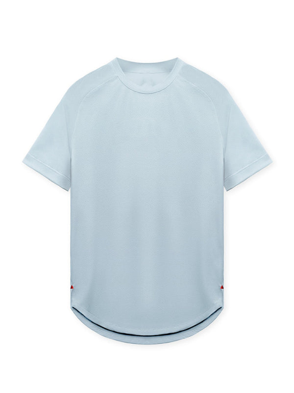 Men's Solid Color Dry Sense Short-Sleeve Shirt